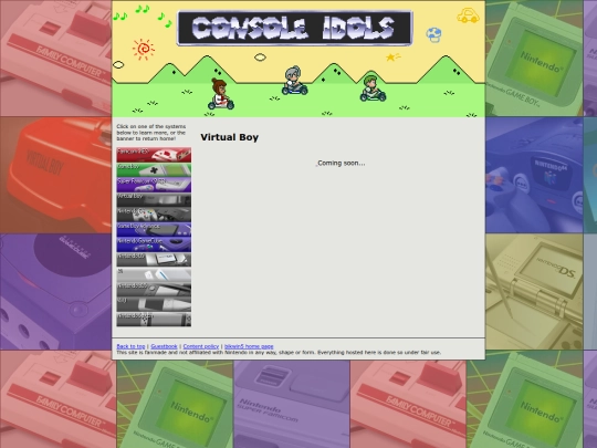 idols/virtual-boy screenshot