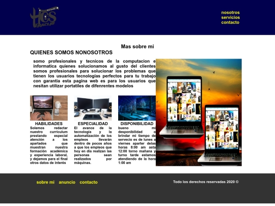 nosotros screenshot
