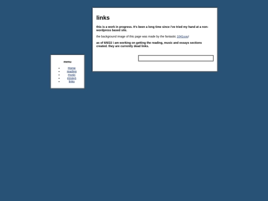 links screenshot