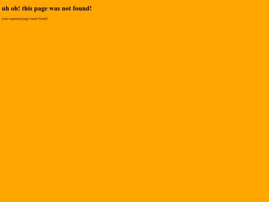 not_found screenshot