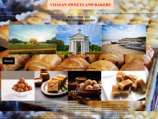sweets and bakerys screenshot
