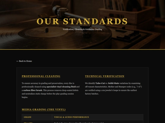 grading-standards screenshot