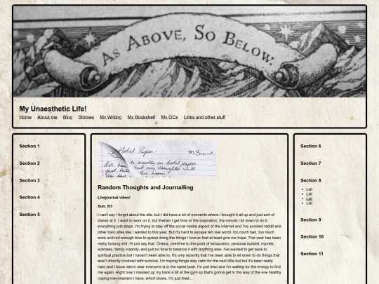 blog screenshot