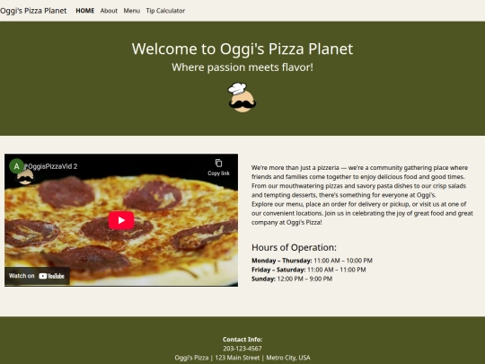 Oggis_Pizza screenshot