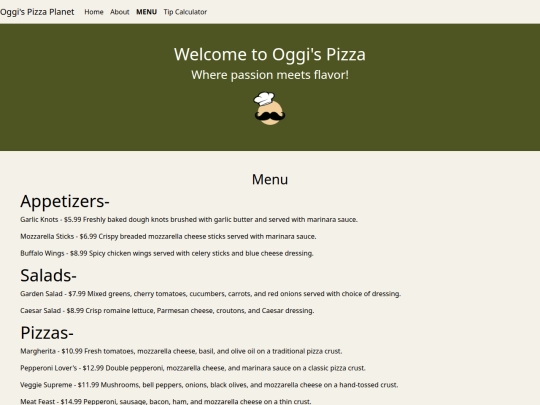 Oggis_Pizza/menu screenshot