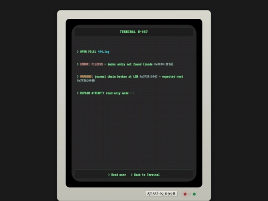 not_found screenshot