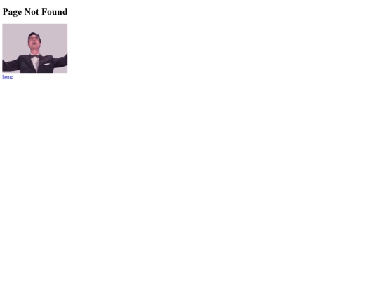 not_found screenshot