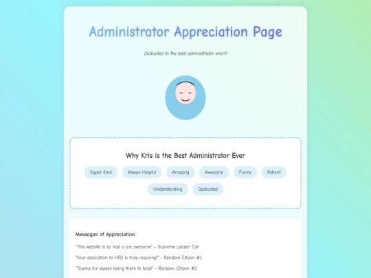 Administrator screenshot