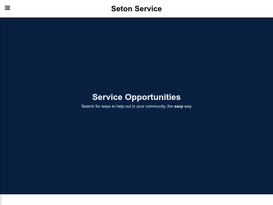serviceopportunities screenshot