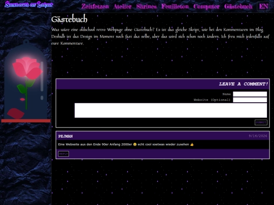 de/guestbook screenshot