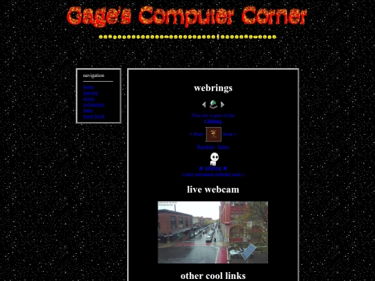 links screenshot