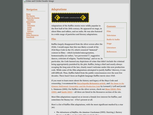 adaptations screenshot