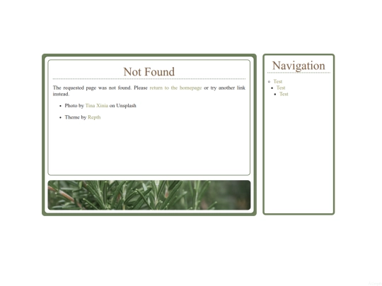 not_found screenshot