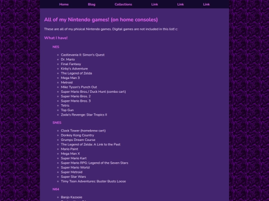 Collections/home-console-games/nintendo screenshot