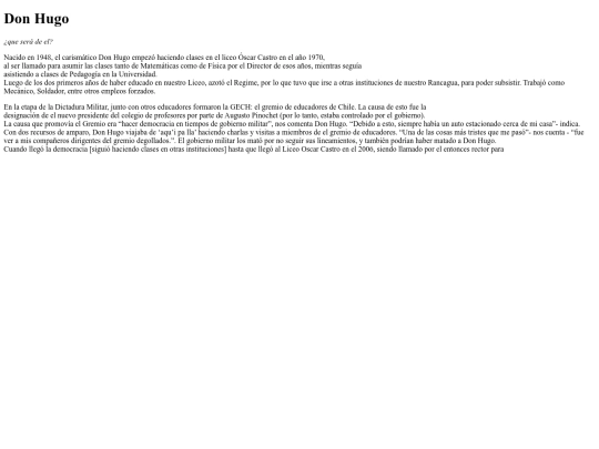 donhugo screenshot