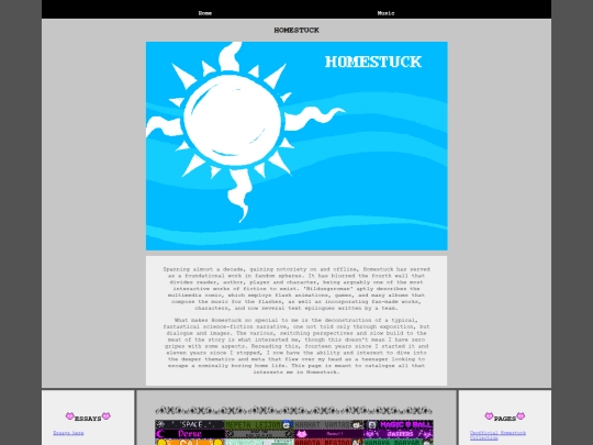 shrines/homestuck/homestuck screenshot