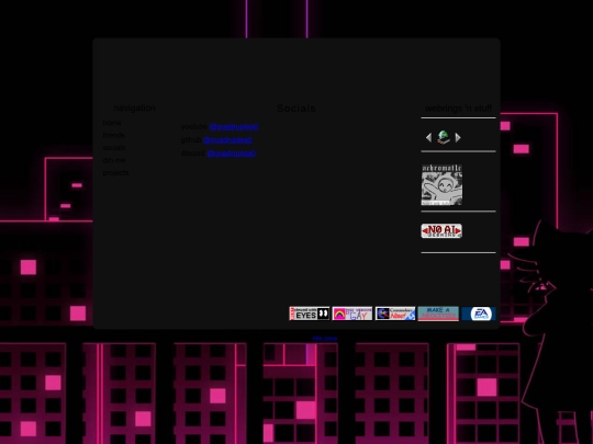 socials screenshot