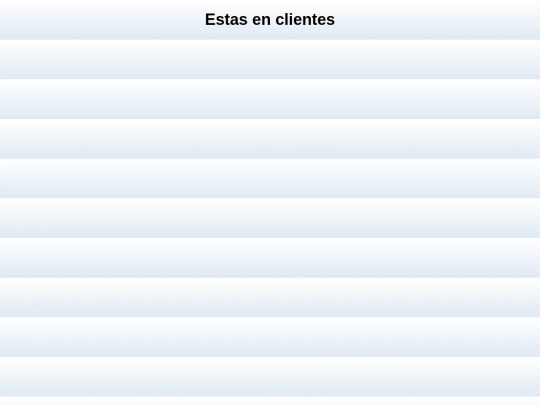 html/clientes screenshot