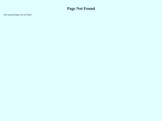 not_found screenshot