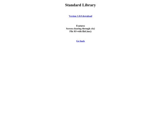 std screenshot