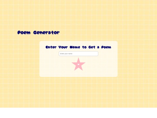 poem screenshot