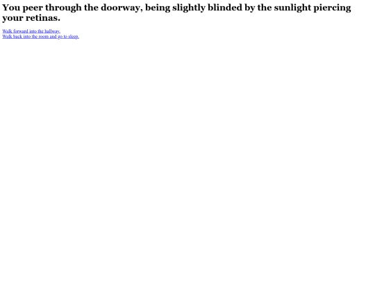 peeroutofthedoorway screenshot
