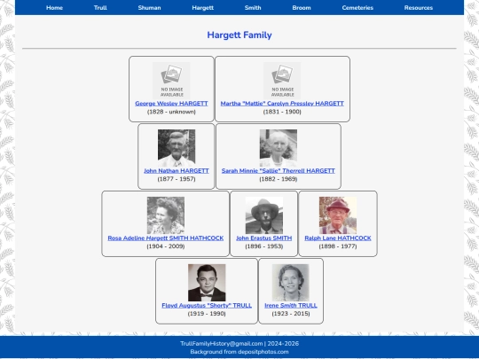 hargett/nav/hargettindex screenshot