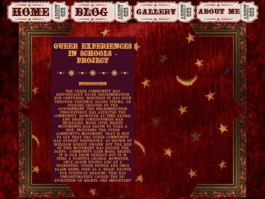 blog screenshot