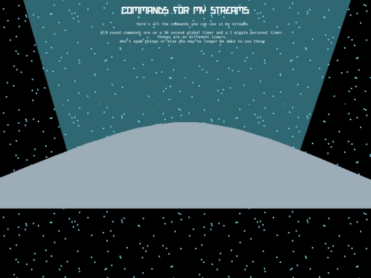 commands screenshot