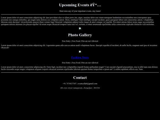 Events/event screenshot
