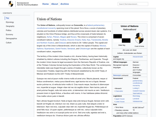 Archive/Countries/Union of Nations screenshot