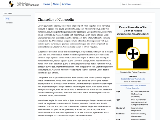 Archive/Trivia/Chancellor of Concordia screenshot