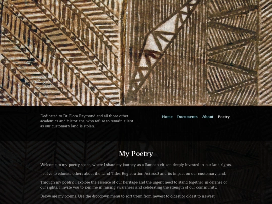 poetry screenshot