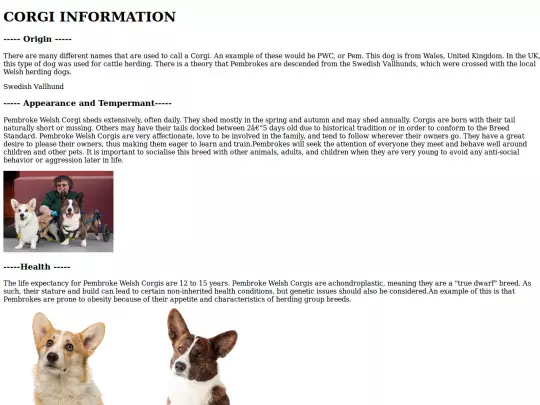 Cinfo screenshot