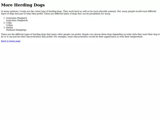 HerdingDOGS screenshot