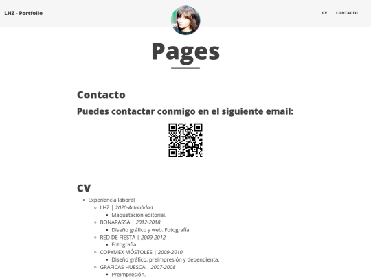 page screenshot