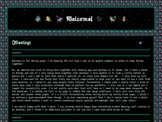 devlog screenshot