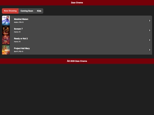 index screenshot