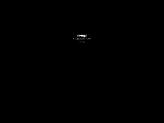 songs screenshot