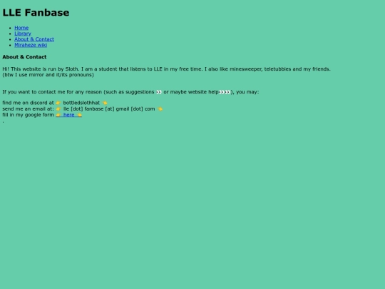 contact screenshot