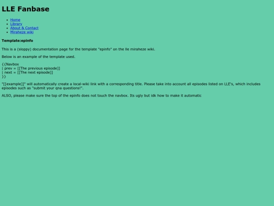 epinfo screenshot