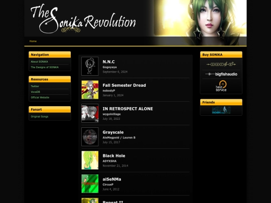 songs screenshot