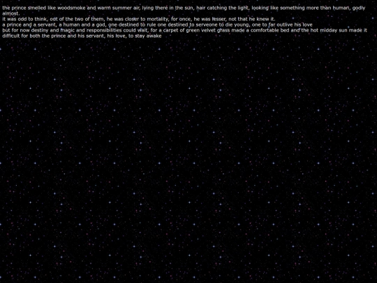 fanfic archive/merlinbbc/sunlight screenshot