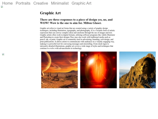 graphicart screenshot