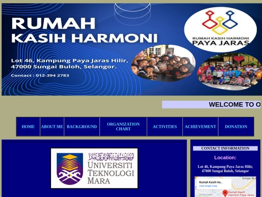 RumahKasihHarmoni/aboutme screenshot