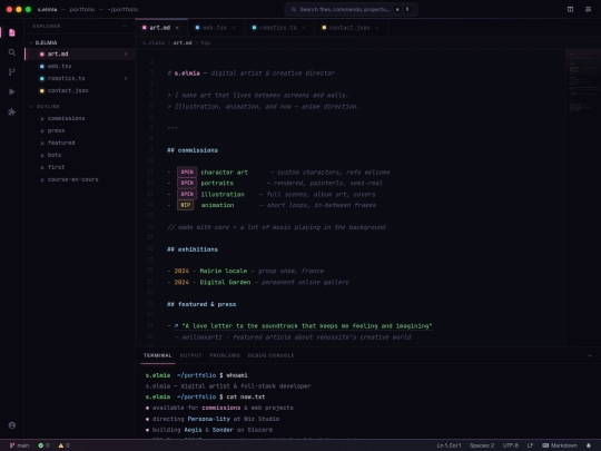portofoliov2 screenshot