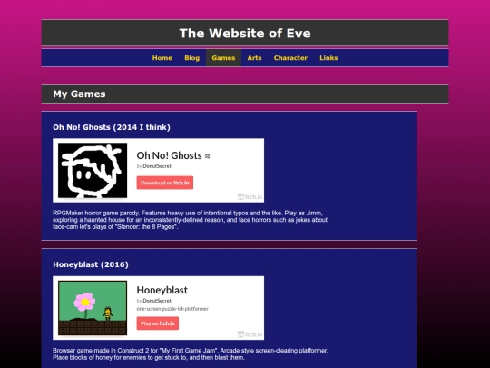 games screenshot