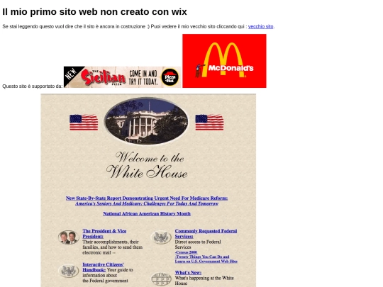 firstwebsiteversion screenshot