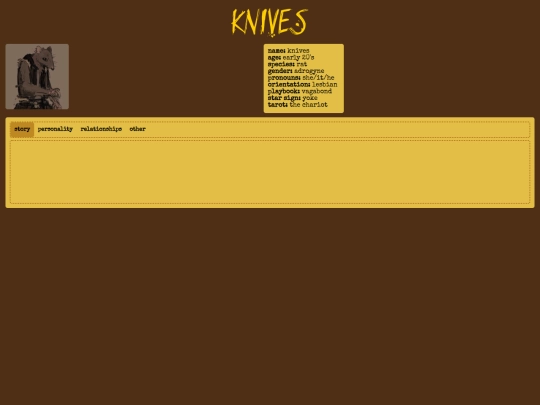 IFRAMES/myocs/wanderhome/knives/knives screenshot