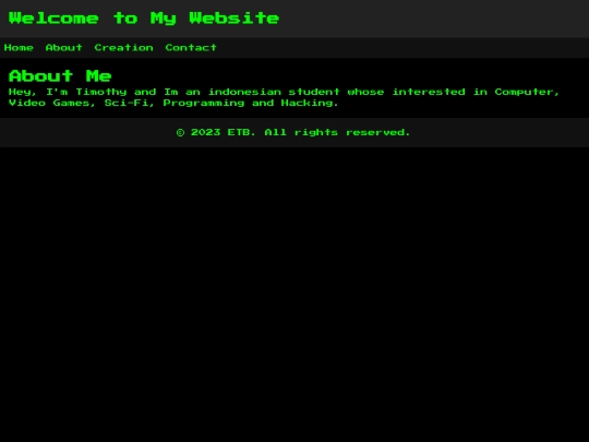 index screenshot